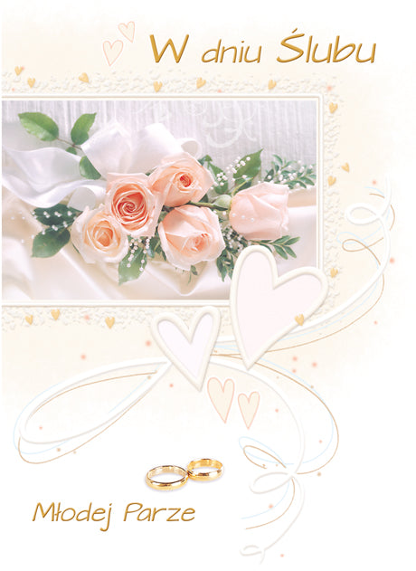 Polish Greeting Cards Wedding - B6