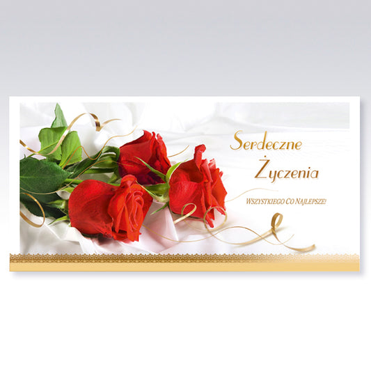 Polish Greeting Cards Flowers - DL