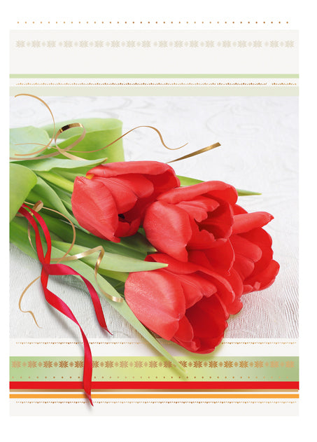 Polish Greeting Cards Flowers with no Text - B6