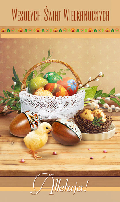 Polish Greeting Cards Easter 3D - K2P