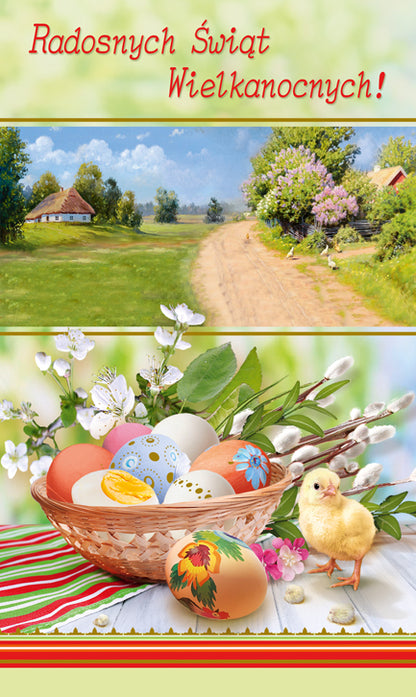 Polish Greeting Cards Easter 3D - K2P