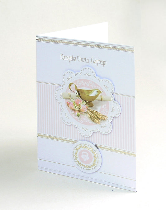 Polish Greeting Cards Baptism - A5TZS