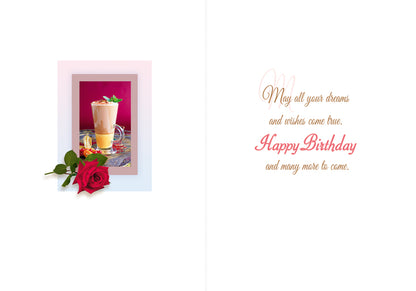 Birthday Card - Happy Birthday for Her - B6L