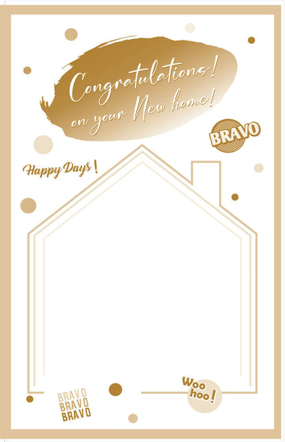 Congratulations on your New Home Card