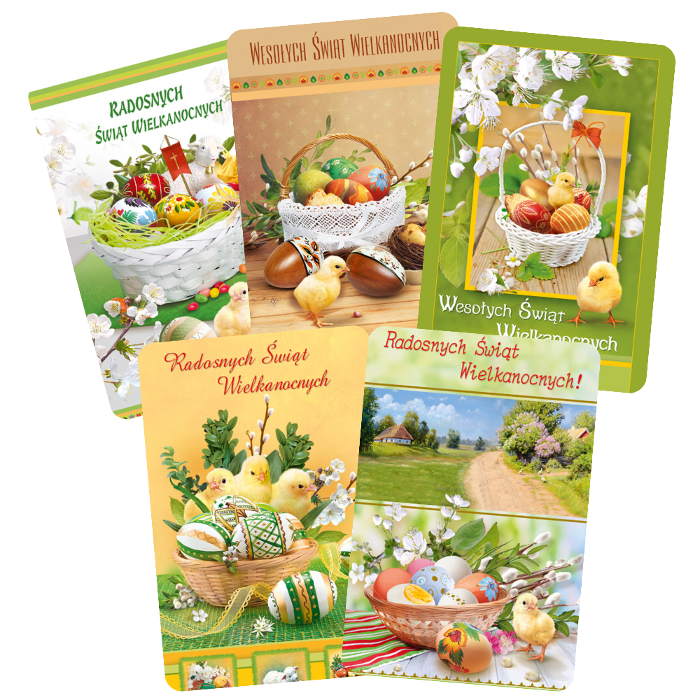 Polish Greeting Cards Easter 3D - K2P