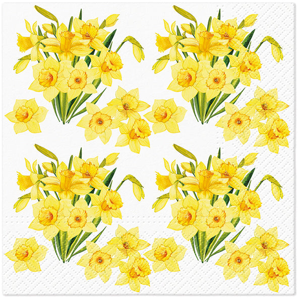 Paper Napkins Daffodills